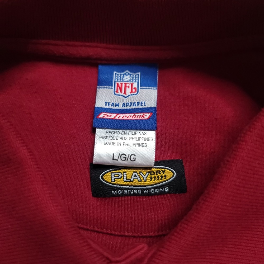 Washington Redskins/Commanders Mens L NFL Short Sleeve Polo Golf‎ Shirt - Picture 5 of 9